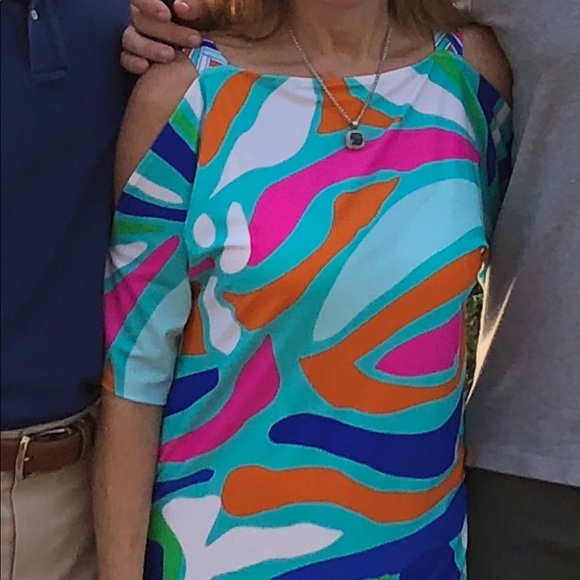 🌟 Jude Connally JUDE CLOTH Sage Mini Dress with Shoulder Cutouts - Picture 8 of 9